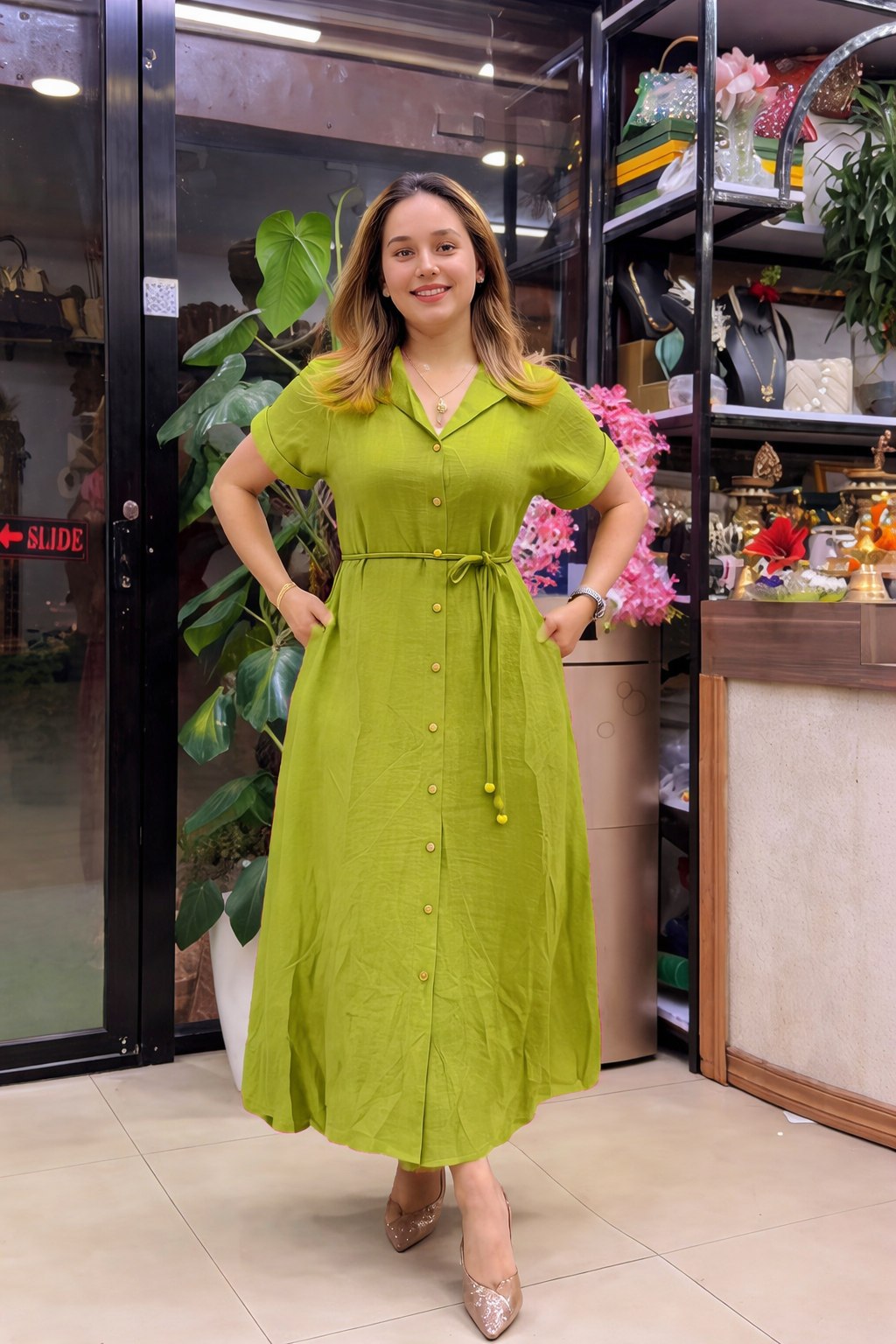Designer Rayon Dress
